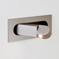 Lampa ścienna kinkiet Astro Digit 8110 1323012 nikiel do czyatania wpuszczany nikiel matowy
