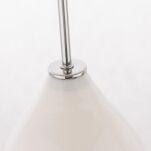 Lampa wisząca Kuala Lumpur - P01540WH pojedynczy zwis o opływowym kształcie kolor biały - 2
