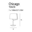 Lampa stołowa CHICAGO BK T0029  Maxlight  - 2