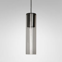 Lampa wisząca MODERN GLASS Tube SP GU10 Aquaform 50529 nowoczesny dymiony klosz