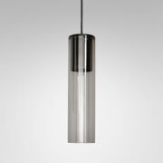 Lampa wisząca MODERN GLASS Tube SP GU10 Aquaform 50529 nowoczesny dymiony klosz