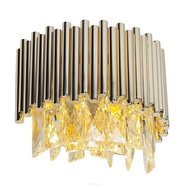 Lampa ścienna maxlight PASSION KINKIET W0250 w pałacowym stylu kryształki 