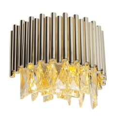 Lampa ścienna maxlight PASSION KINKIET W0250 w pałacowym stylu kryształki 