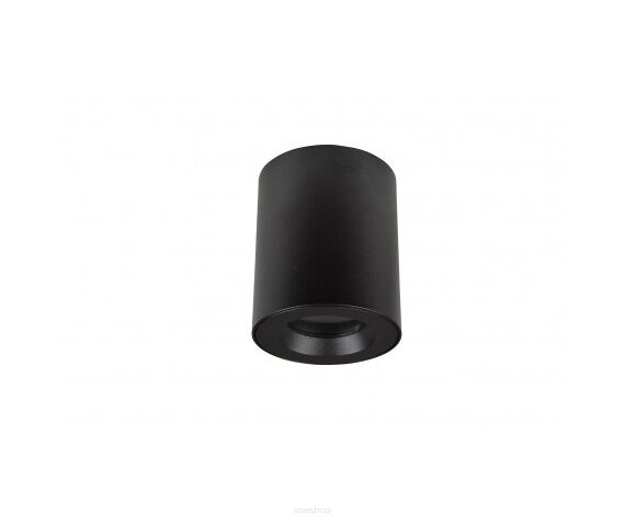 Lampa sufitowa techniczna Plafon Aro AZ2558 AZzardo okrągła czarna oprawa w nowoczesnym stylu IP54