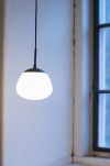 Lampa wisząca Rise 1L E27 108547 Markslojd czarna/biała Ø17,5cm - 3