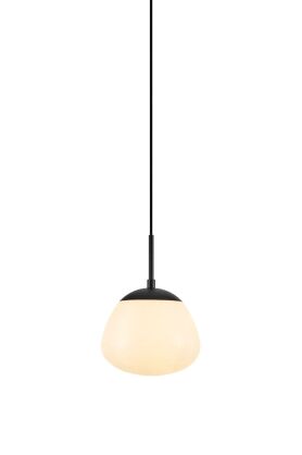 Lampa wisząca Rise 1L E27 108547 Markslojd czarna/biała Ø17,5cm