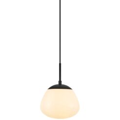 Lampa wisząca Rise 1L E27 108547 Markslojd czarna/biała Ø17,5cm