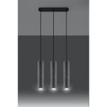 LAMPA  WISZĄCA LUVO 3 BETONOWA LOFTOWA TUBY minimalistyczna SL.0655 SOLLUX - 4