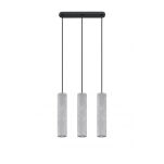 LAMPA  WISZĄCA LUVO 3 BETONOWA LOFTOWA TUBY minimalistyczna SL.0655 SOLLUX - 2