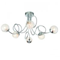 Lampa sufitowa AURIA chrom 6lt ENDON LIGHTING 76349  