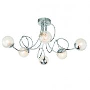 Lampa sufitowa AURIA chrom 6lt ENDON LIGHTING 76349  