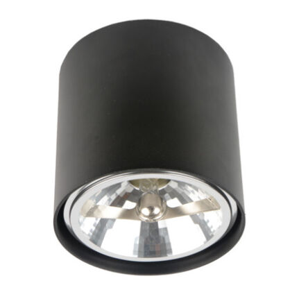 PLAFON ZUMA LINE BOX SPOT 50630 BK Z ALUMINIUM W KOLORZE CZARNYM TECHNICZNA TUBA 