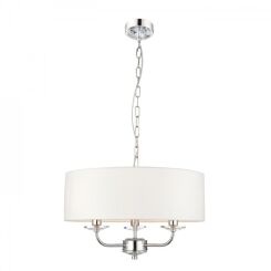 Lampa wisząca NIXON 3lt biały ENDON 60129  