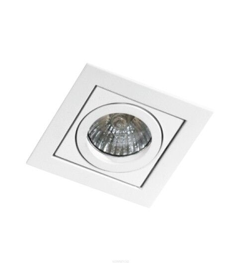 Lampa sufitowa wpuszczana nowoczesna biała Paco 1 AZzardo GM2103 WH