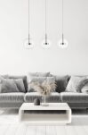 P0428-03J-B5AC ENCELADUS LAMPA WISZĄCA CHROME ZUMALINE - 2