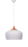 NOWOCZESNA SKANDYNAWSKA LAMPA WISZĄCA BIAŁA CONSI - 3