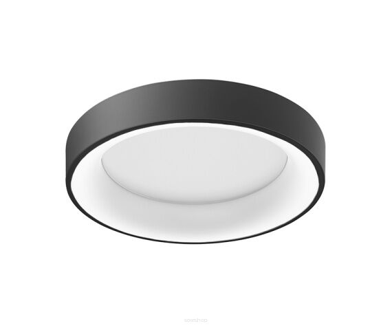 Lampa sufitowa Plafon Sovana 55 CCT AZ2726  AZzardo nowoczesna w kolorze czarnym z funkcją zmiany barwy światła