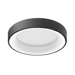 Lampa sufitowa Plafon Sovana 55 CCT AZ2726  AZzardo nowoczesna w kolorze czarnym z funkcją zmiany barwy światła