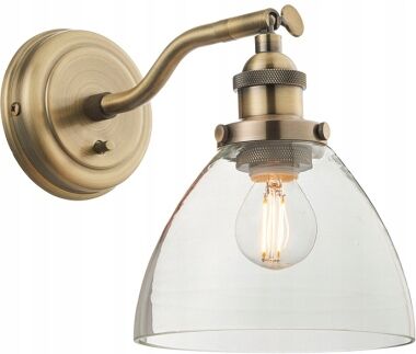 Kinkiet HANSEN antyczny mosiądz  ENDON LIGHTING 77273  