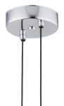 Lampa wisząca BUFFALO 4678 Argon szklana chrom designerska  - 4