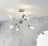 Lampa sufitowa RUBENS nikiel ENDON LIGHTING 79469  - 2