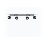 LAMPA SUFITOWA LISTWA SUFITOWA  OCULARE 4L Czarny  SOLLUX  Lampa Ścienna NOWOCZESNY stal  SL.0447 metalowa lampa  SOLLUX LIGHTING - 2