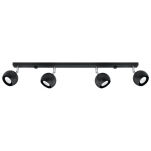 LAMPA SUFITOWA LISTWA SUFITOWA  OCULARE 4L Czarny  SOLLUX  Lampa Ścienna NOWOCZESNY stal  SL.0447 metalowa lampa  SOLLUX LIGHTING - 3