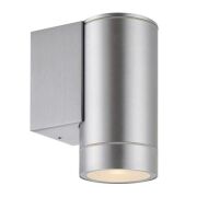 Kinkiet zewnętrzny PIPE 107915 Markslojd IP44 Kolor ALUMINIUM Metalowy szklana osłona GU10