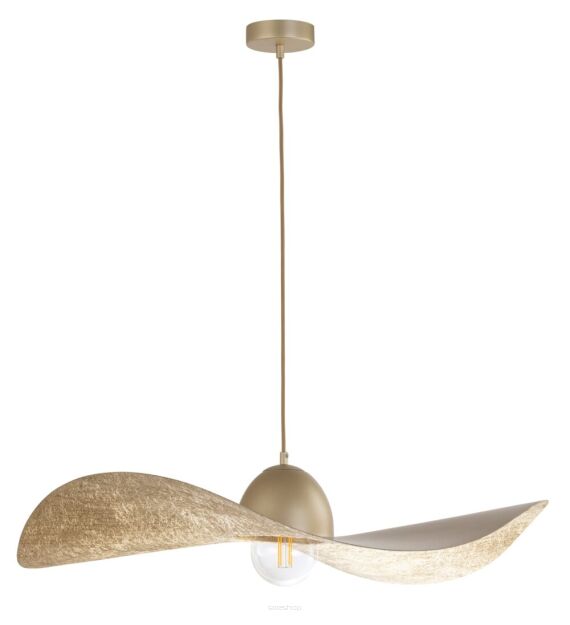 Lampa wisząca KAPELLO 32341 SIGMA złoty kapelusz 76 cm