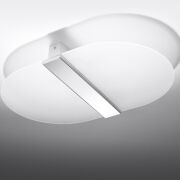 Plafon SALIA SL.1005 Sollux Lighting stal mleczne szkło