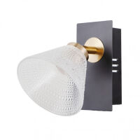 Kinkiet Orella WL-34393-1-BK-HBR Italux