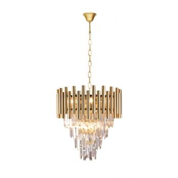 Lampa wisząca Madison złota MILAGRO ML5992  
