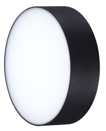 Plafon CASPER ROUND AZ4490 Azzardo CZARNY okrągły zewnętrzny łazienkowy IP54 4000K/3000K