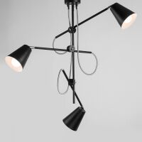 Lampa sufitowa ARTE czarna 3lt ALDEX 1008E_1  
