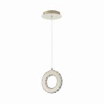 Lampa wisząca zwis z kryształkami GIRONA złota LED Zuma Line MD3713-1-3GT - 2