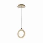 Lampa wisząca zwis z kryształkami GIRONA złota LED Zuma Line MD3713-1-3GT - 6