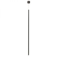 Lampa wisząca SCOP 012 SLIM ELKIM Minimalistyczna tuba czarna biała wysokość 110 cm LED 3000K / 4000K 