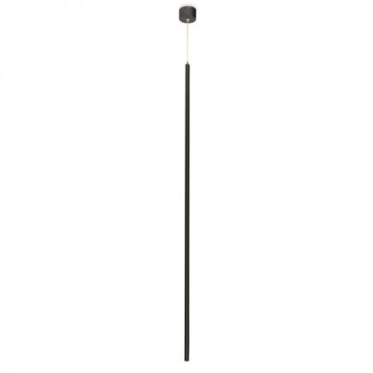Lampa wisząca SCOP 012 SLIM ELKIM Minimalistyczna tuba czarna biała wysokość 110 cm LED 3000K / 4000K 