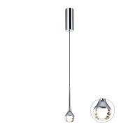 Lampa wisząca CRIMA CROMO ORLICKI DESIGN CHROM nowoczesna