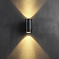 Kinkiet WALLY 173/2 ELKIM Techniczny nowoczesna świeci GÓRA-DÓŁ LED 3000K 4000K