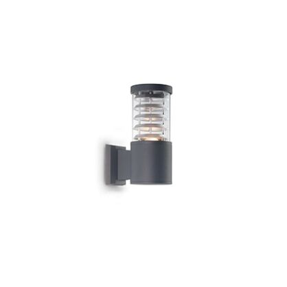 Kinkiet zewnętrzny Tronco AP1 ANTRACITE  Ideal Lux 027005   z aluminium i wykończona w kolorze antracytu