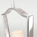 LAMPA WISZĄCA DUBLIN PROSTY ELEGANCKI POJEDYNCZY ZWIS W KOLORZE CHROMY ZE SZKLANYM KLOSZEM COSMO LIGHT P01216CH - 3