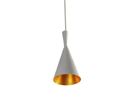 Lampa wisząca Vita AZ1340 geometryczna biały złoty