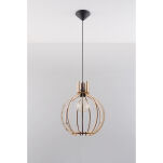 Lampa Wisząca ARANCIA SL.0391 stylowa nietuzinkowa z naturalnego drewna  - 2