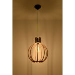Lampa Wisząca ARANCIA SL.0391 stylowa nietuzinkowa z naturalnego drewna  - 3
