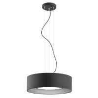 Lampa wisząca MOHITO 1214 Argon Czarno/srebrna o średnicy 45 cm