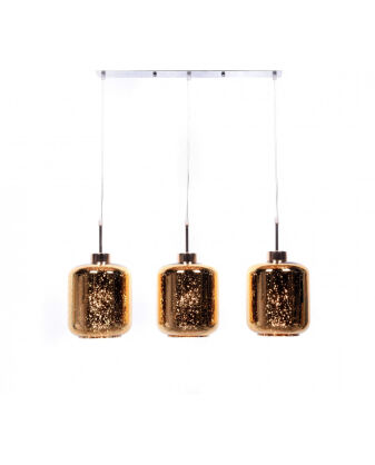 Lampa wisząca ALACOSMO Złota Lumina Deco LDP 6811-3 (GD)