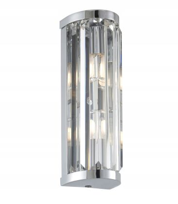 Kinkiet łazienkowy CRYSTAL WALL 2 szkło kryształowe ENDON 39629