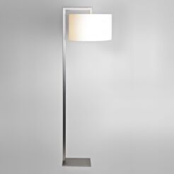 Podstawa lampy podłogowej Ravello Floor- Astro 1222002 4538 zgięte ramię braka abażura matowy nikiel