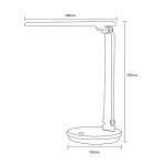 SM-542-WH LAMPA BIURKOWA BIAŁA/WHITE ZUMALINE - 2